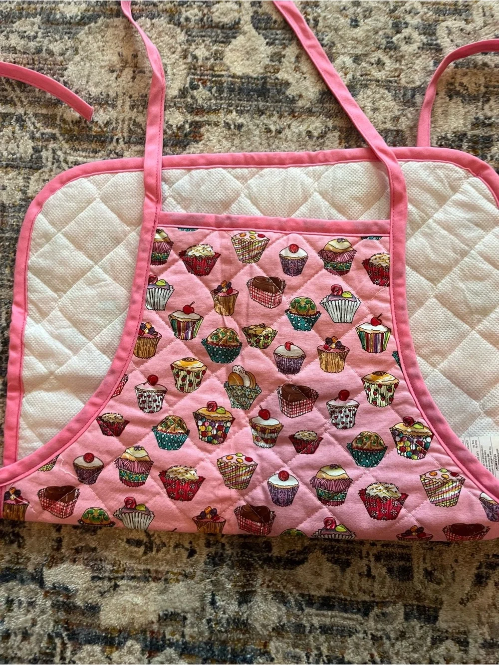 Pink Cupcake Kids Apron - Kids Accessories
